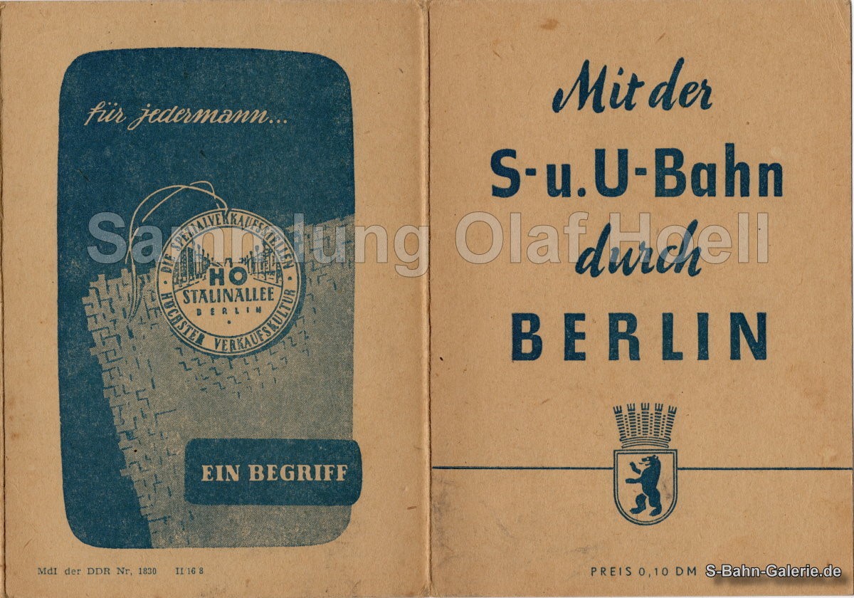 Werbung für das HO-Warenhaus am Alex von 1955 - S-Bahn-Galerie.de Werbung für das HO-Warenhaus am Alex von 1955 - S-Bahn-Galerie.de